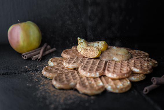 Waffel_Apfelmus_Zimtzucker